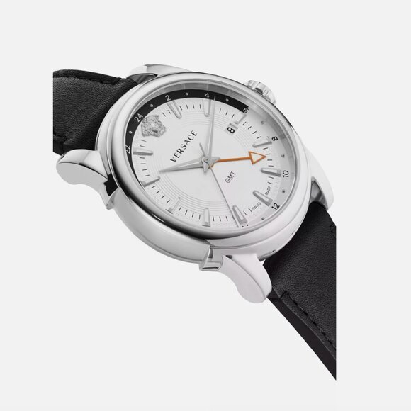 Versace Men's GMT Silver Watch - Picture 3 of 4